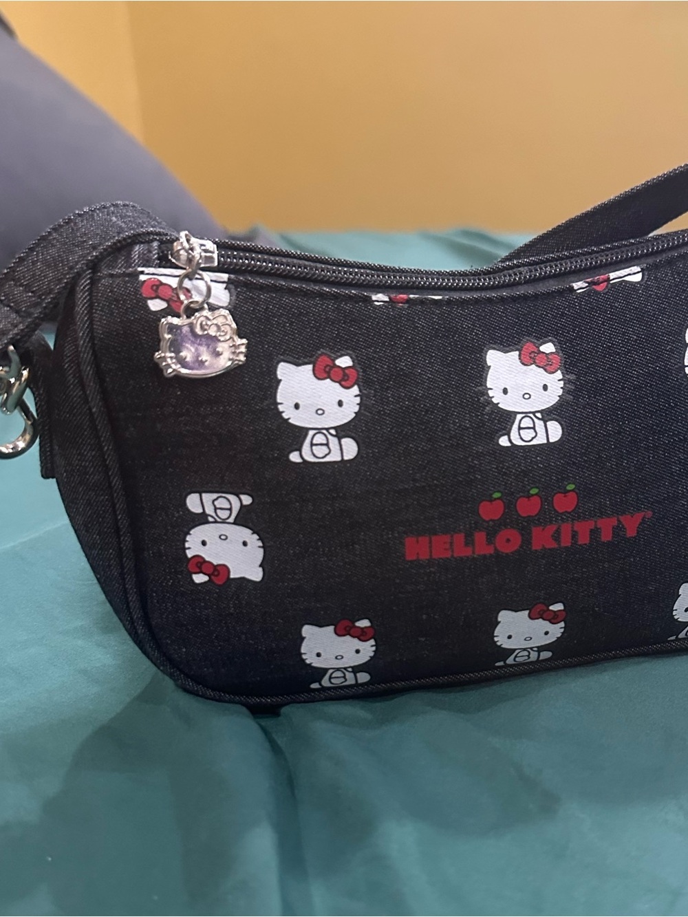Hello Kitty Denim Purse - Picture 3 of 5